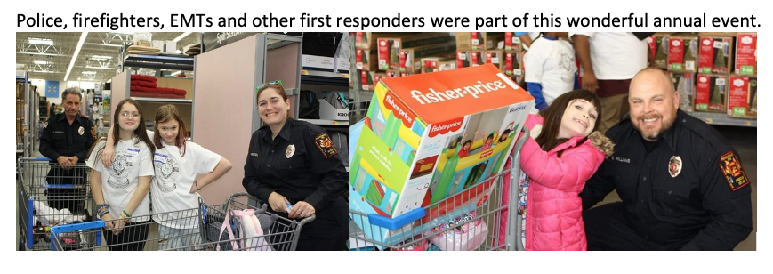 Holiday with a hero firefighers, EMTs