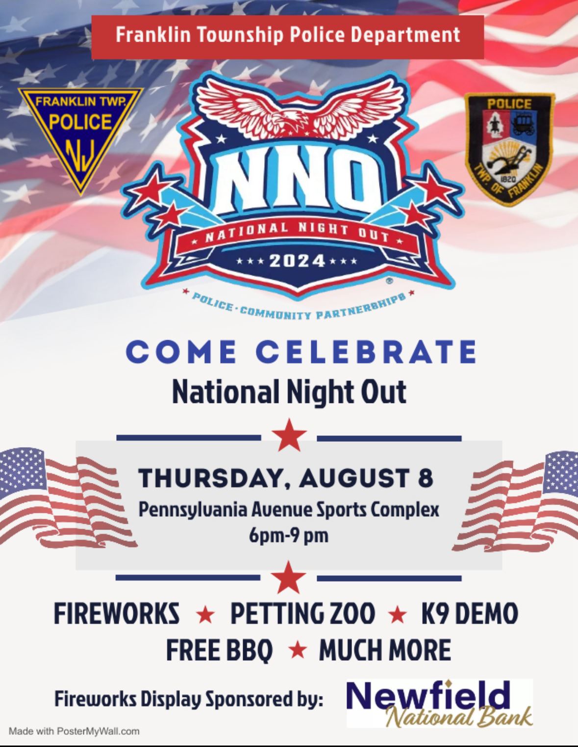 National Night Out Flier 2024