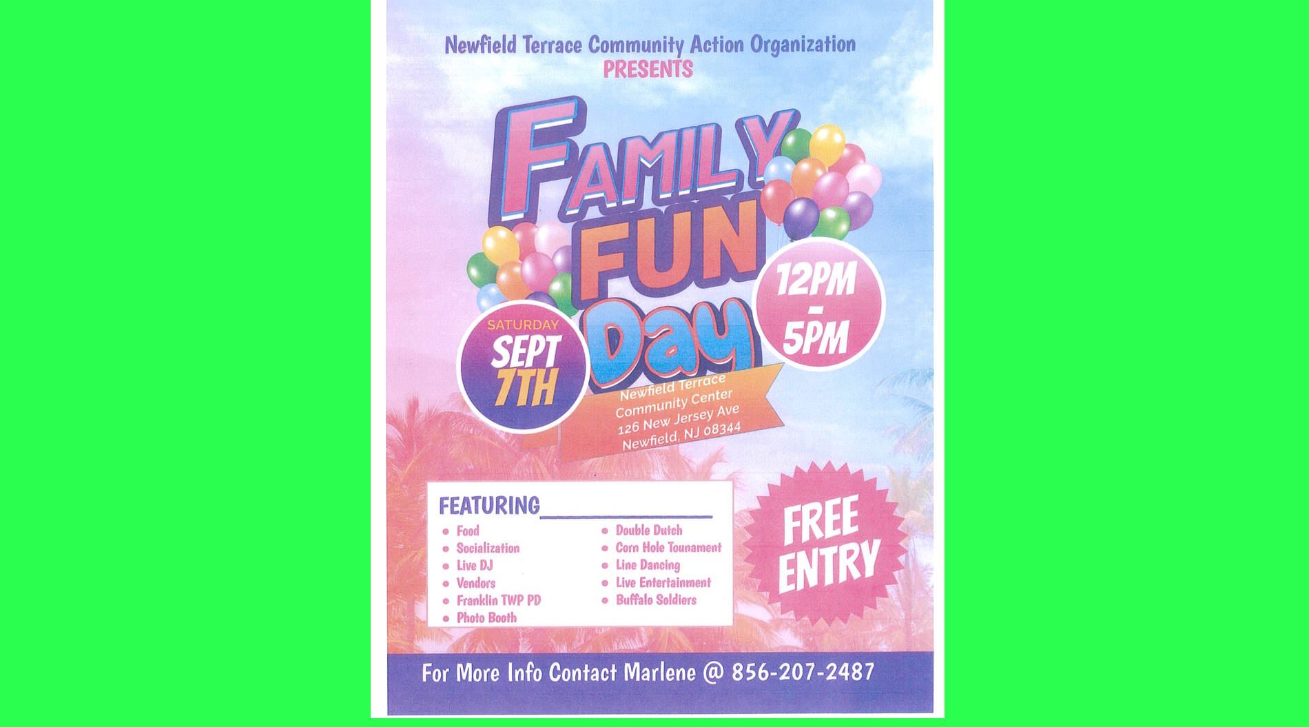 Newfield Family Fun Day 2024