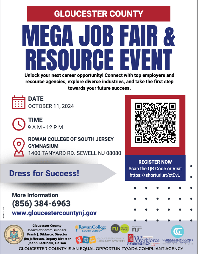 2024 Mega Job Fair Flier
