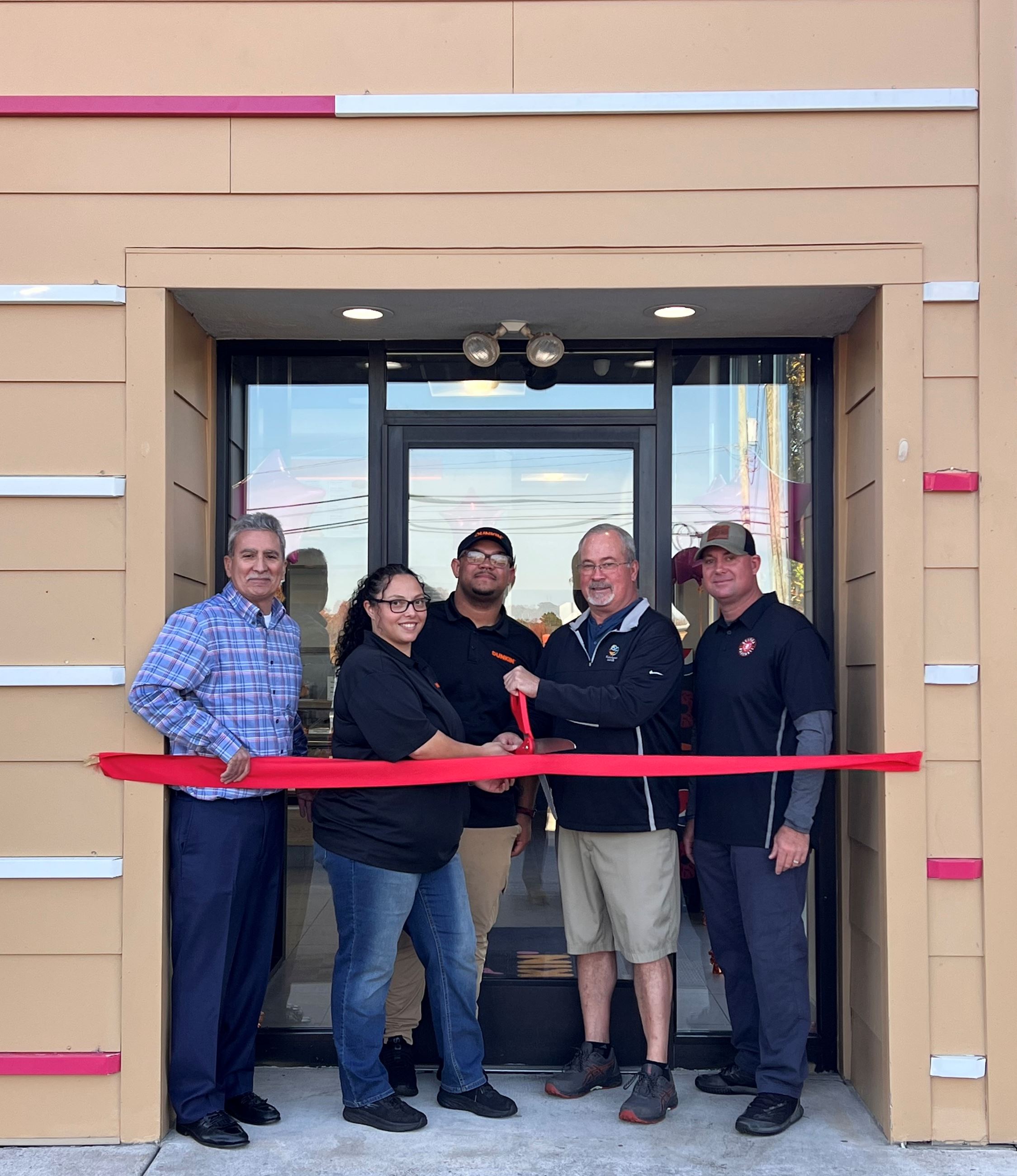 Malaga Dunkin Donuts Ribbon Cutting