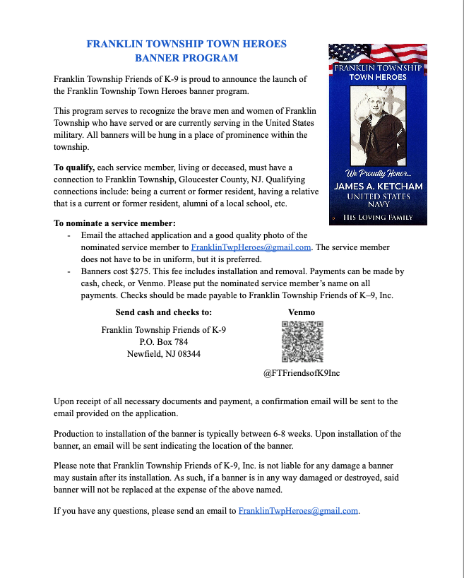 Hometown Heroes Banner Program JPG